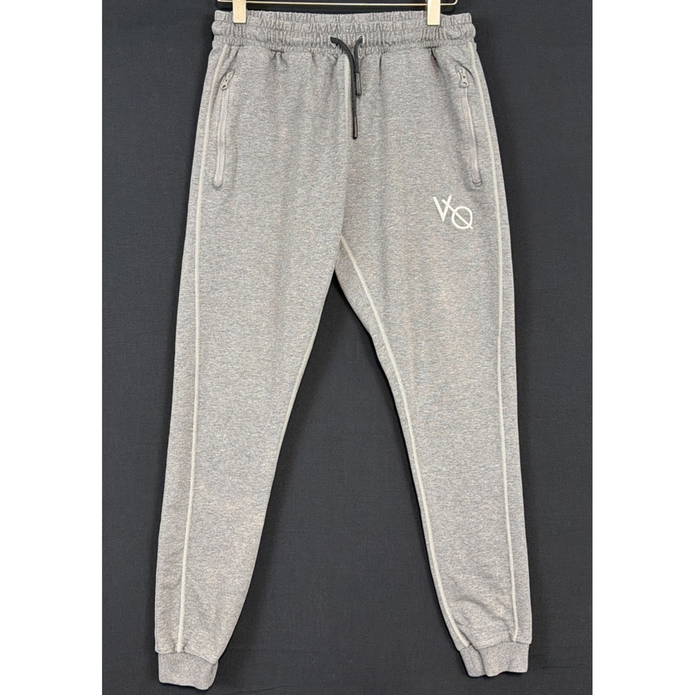 VANQUISH Fitness London VQ Men's Gray M Tapered Jogger Drawstring Athletic Gym